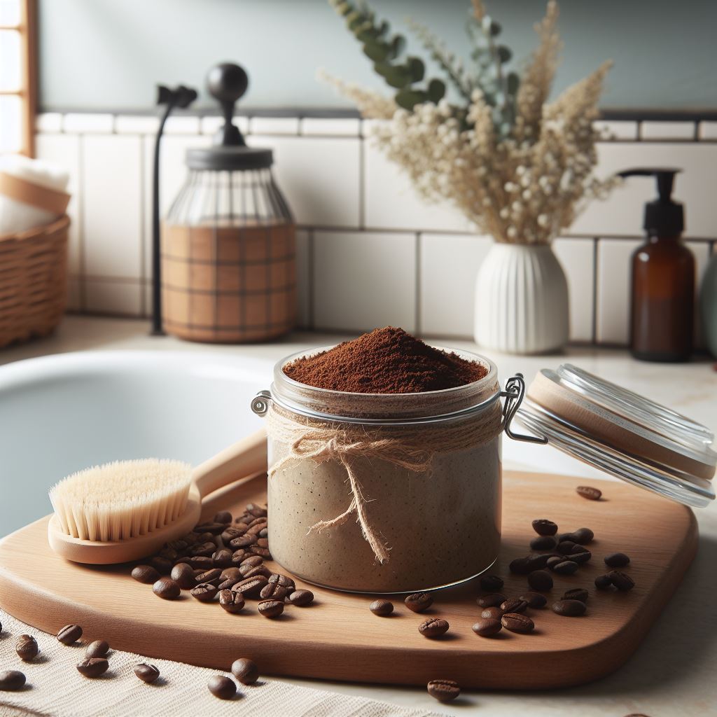 DIY Coffee Exfoliating Scrub